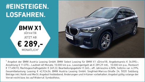 BMW X1 sDrive18i