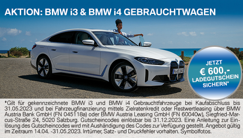BMW i3 & i4 Aktion